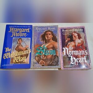 Set of Three Margaret Moore Romance Novels